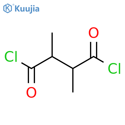 Butanedioyl dichloride, 2,3-dimethyl- structure