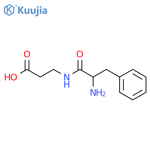 H-PHE-β-ALA-OH structure