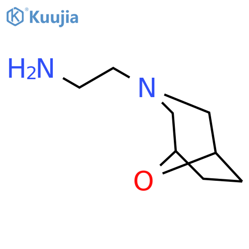 2-{8-oxa-3-azabicyclo[3.2.1]octan-3-yl}ethan-1-amine structure