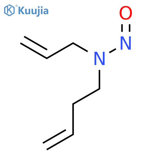3-Butenyl(2-propenyl)nitrosamine structure