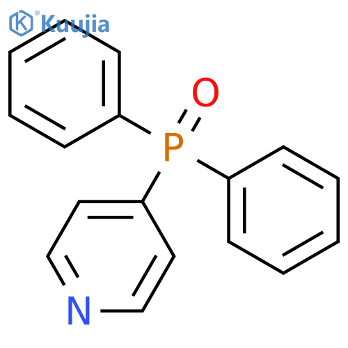 Pyridine, 4-(diphenylphosphinyl)- structure