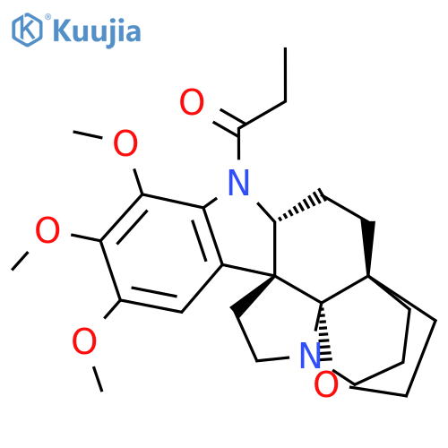 1-[(1R,4R,12R,16S)-7,8,9-Trimethoxy-17-oxa-5,15-diazahexacyclo[13.4.3.01,16.04,12.06,11.012,16]docosa-6,8,10-trien-5-yl]propan-1-one structure