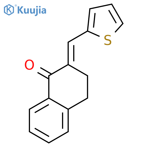 1(2H)-Naphthalenone,3,4-dihydro-2-(2-thienylmethylene)- structure