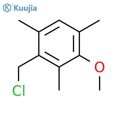 Benzene, 2-(chloromethyl)-4-methoxy-1,3,5-trimethyl- structure