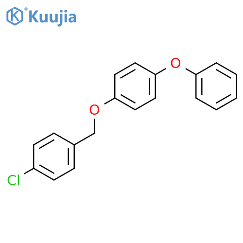 Benzene, 1-[(4-chlorophenyl)methoxy]-4-phenoxy- structure