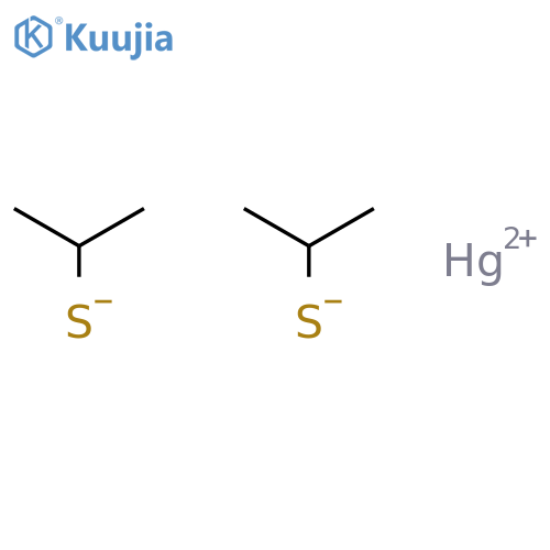 mercury dipropane-2-thiolate structure