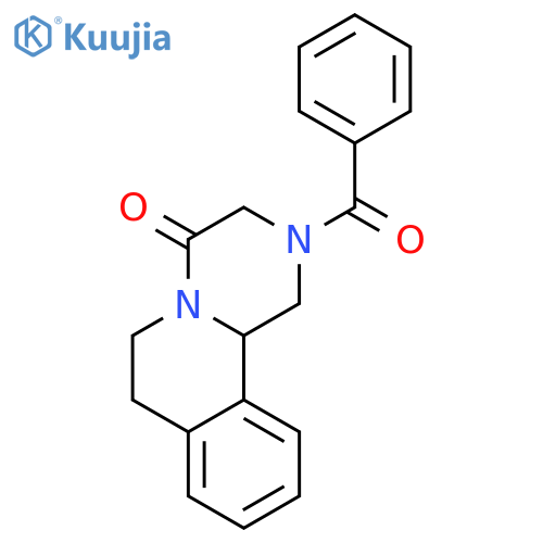 2-(Descyclohexylcarbonyl)-2-benzoyl Praziquantel structure
