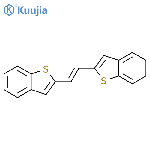 Benzo[b]thiophene, 2,2'-(1,2-ethenediyl)bis- structure