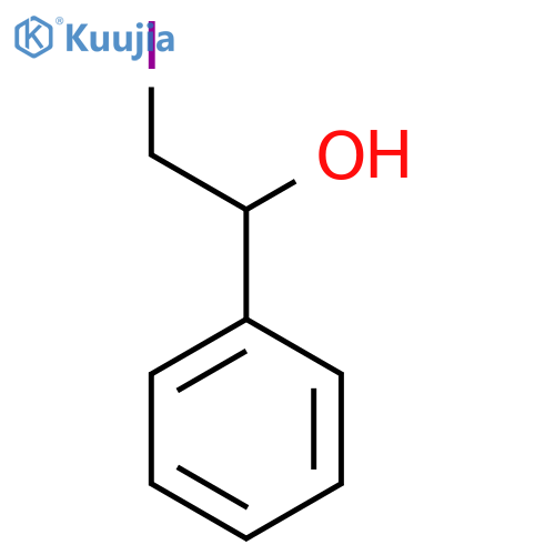 2-iodo-1-phenylethan-1-ol structure