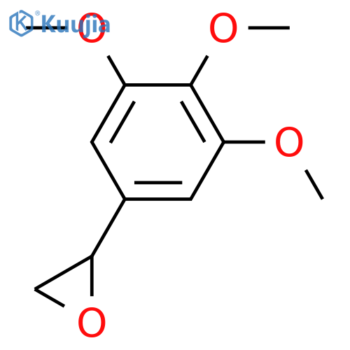 2-(3,4,5-trimethoxyphenyl)oxirane structure