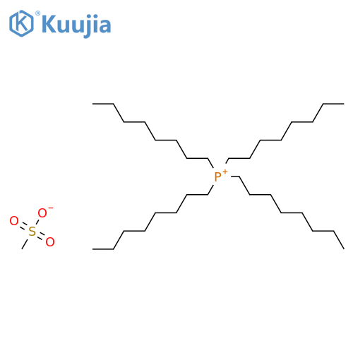 PHOSPHONIUM, TETRAOCTYL-, METHANESULFONATE structure