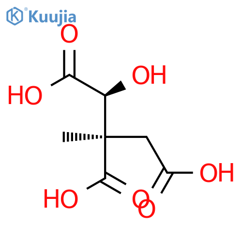 D-threo-Pentaric acid, 3-carboxy-2,3-dideoxy-3-C-methyl- structure