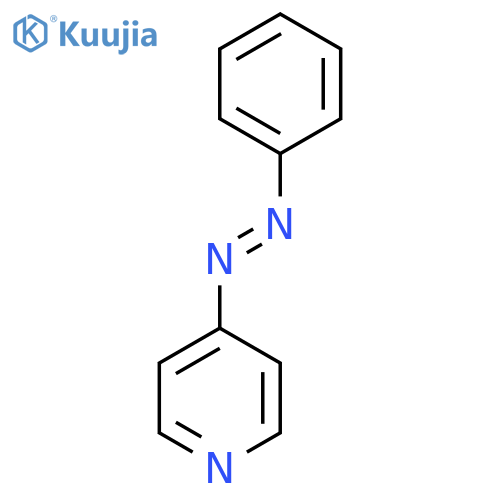 Pyridine, 4-(phenylazo)- structure