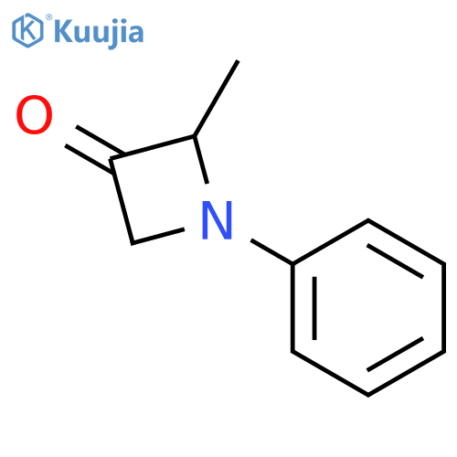 3-Azetidinone,2-methyl-1-phenyl-(9CI) structure