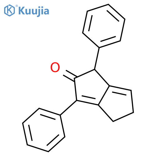 2(1H)-PENTALENONE, 4,5-DIHYDRO-1,3-DIPHENYL- structure
