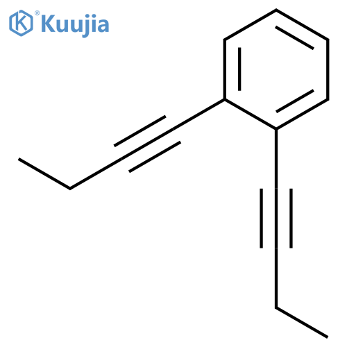 BENZENE, 1,2-DI-1-BUTYNYL- structure