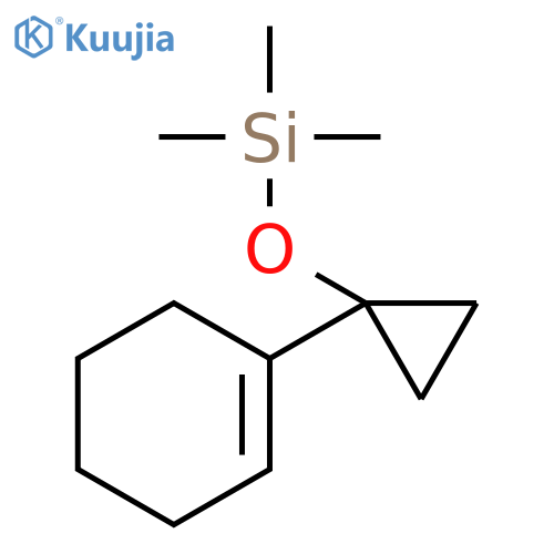 Silane, [[1-(1-cyclohexen-1-yl)cyclopropyl]oxy]trimethyl- structure