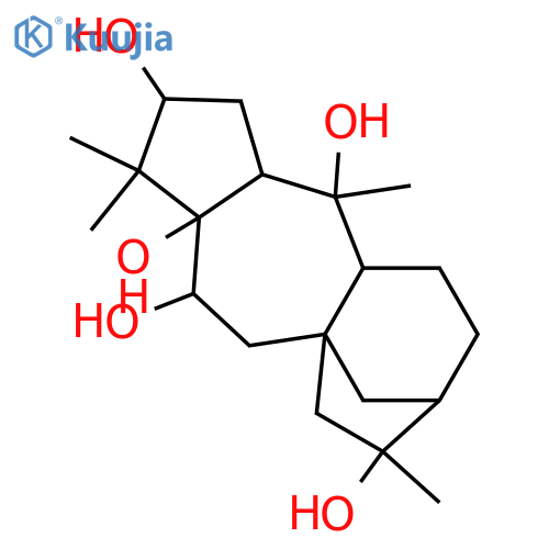 (3beta,6beta)-grayanotoxane-3,5,6,10,16-pentol structure