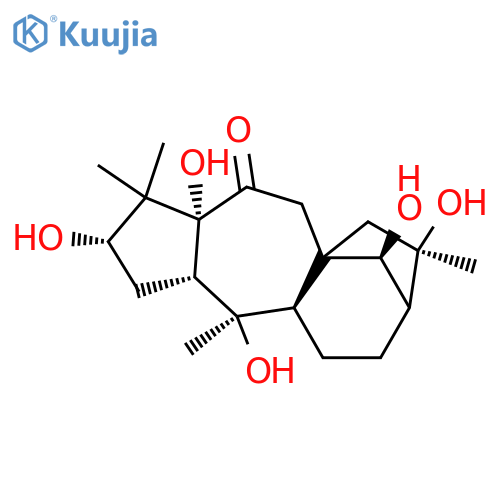 (3beta,14S)-3,5,10,14,16-pentahydroxygrayanotoxan-6-one structure