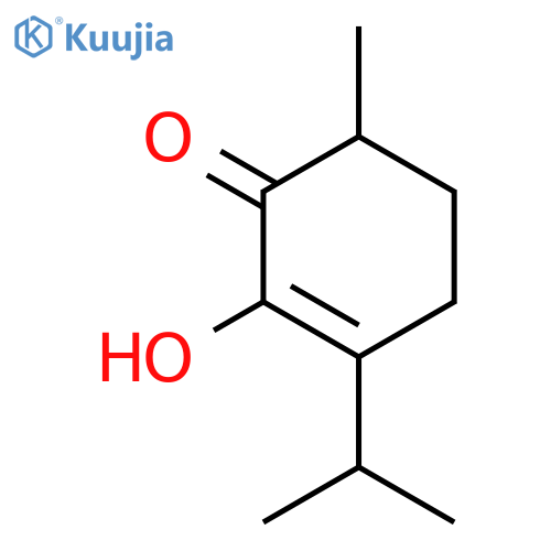 2-Cyclohexen-1-one,2-hydroxy-6-methyl-3-(1-methylethyl)- structure