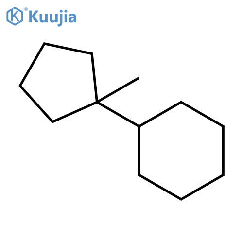 Cyclohexane, (methylcyclopentyl)- structure