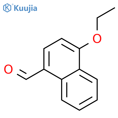 1-Naphthalenecarboxaldehyde, 4-ethoxy- structure