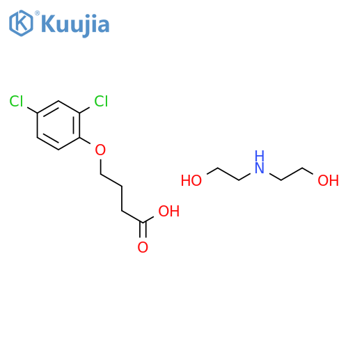 4-(2,4-dichlorophenoxy)butyric acid, compound with 2,2'-iminodiethanol (1:1) structure