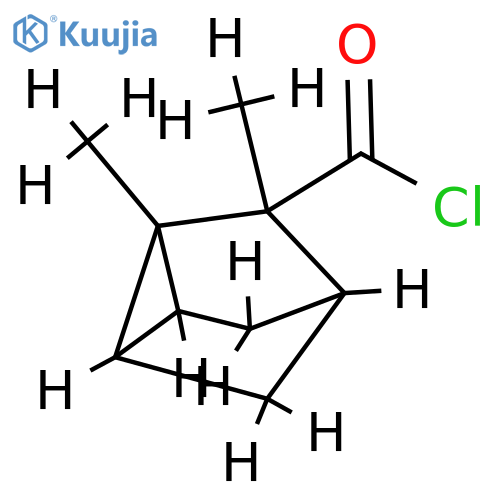 Tricyclo[2.2.1.02,6]heptane-3-carbonyl chloride, 2,3-dimethyl-, stereoisomer (9CI) structure