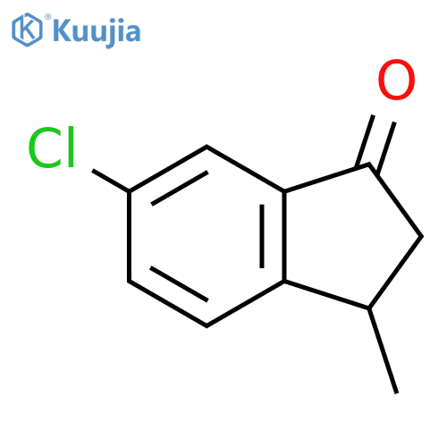 6-Chloro-3-methyl-2,3-dihydro-1H-inden-1-one structure