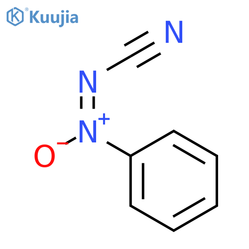 Diazenecarbonitrile,2-phenyl-, 2-oxide structure