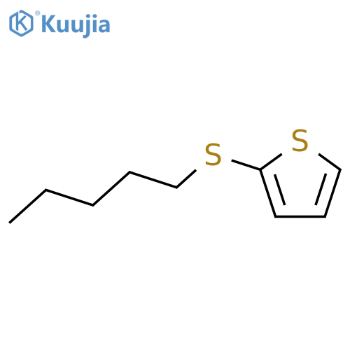 2-(Pentylthio)thiophene structure