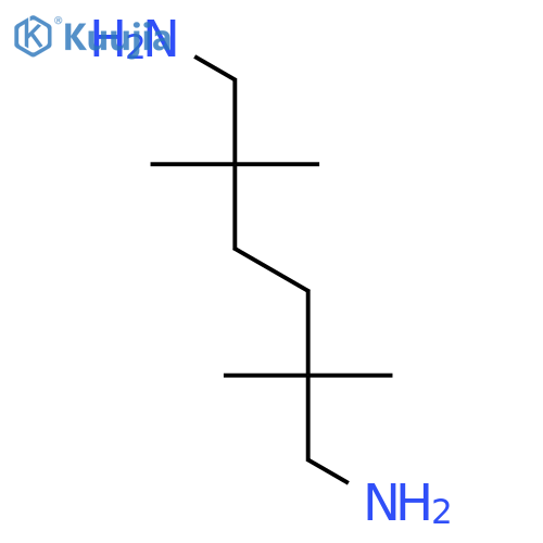 1,6-Hexanediamine, 2,2,5,5-tetramethyl- structure