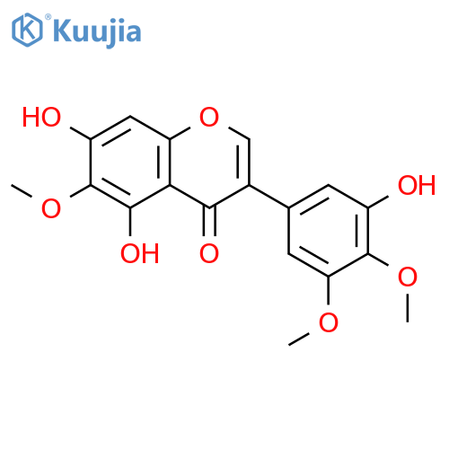 Irigenin structure