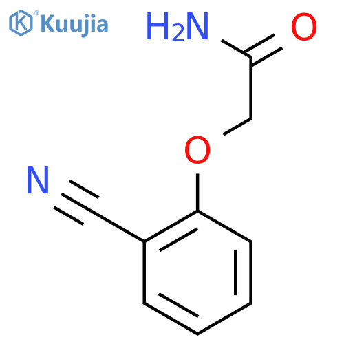 Acetamide, 2-(2-cyanophenoxy)- structure