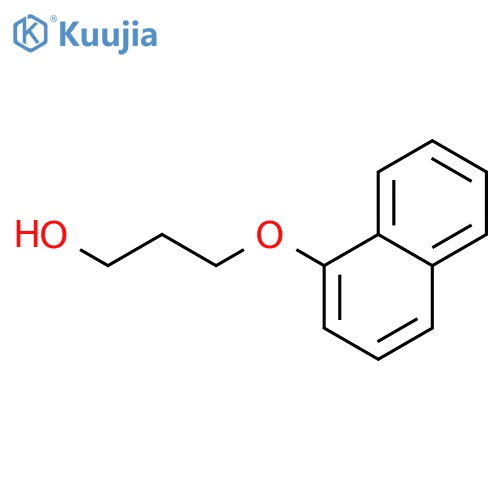 3-(naphthalen-1-yloxy)propan-1-ol structure