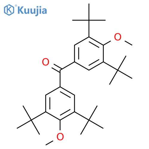 METHANONE, BIS[3,5-BIS(1,1-DIMETHYLETHYL)-4-METHOXYPHENYL]- structure