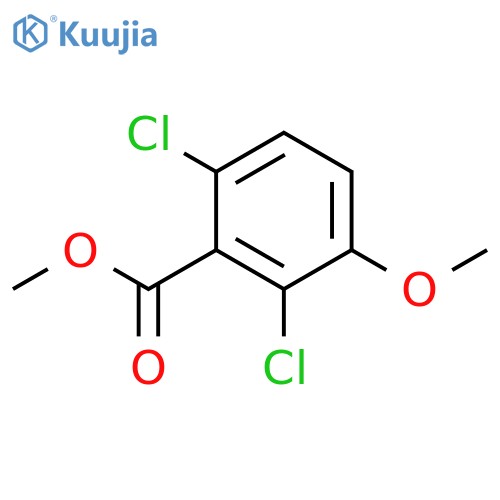 Methyl 2,6-dichloro-3-methoxybenzoate structure