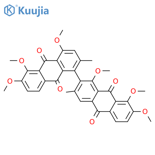 Cladofulvin; (-)-form, Hexa-Me ether structure