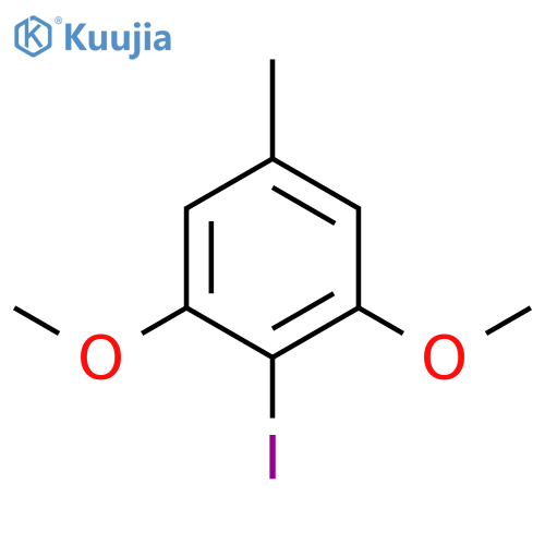 2-iodo-1,3-dimethoxy-5-methylbenzene structure