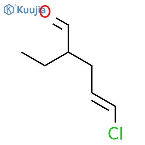 4-Pentenal, 5-chloro-2-ethyl- structure