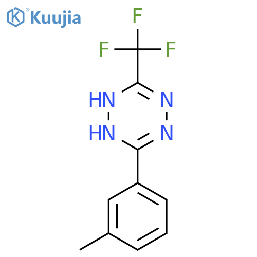 1,2,4,5-TETRAZINE, 1,2-DIHYDRO-3-(3-METHYLPHENYL)-6-(TRIFLUOROMETHYL)- structure