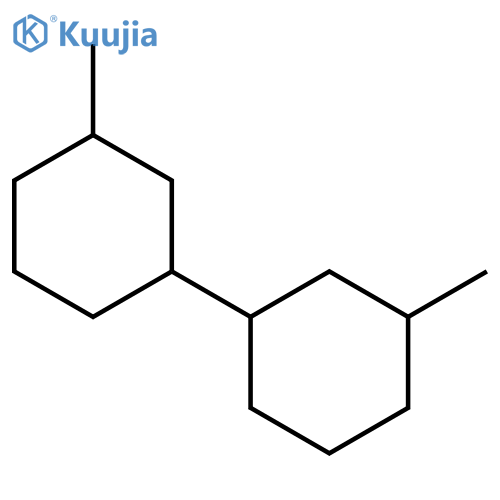 Cyclohexane,1-(cyclohexylmethyl)-3-methyl-, trans- (9CI) structure