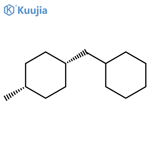 (1α,4α)-4-methyl-1-(cyclohexylmethyl)cyclohexane structure