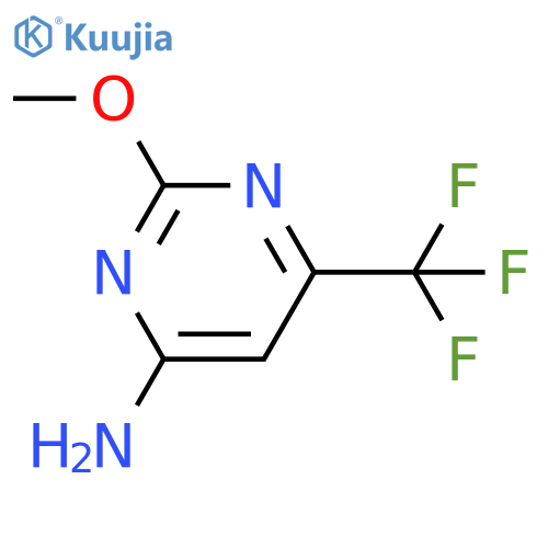 2-Methoxy-6-trifluoromethyl-4-pyrimidinamine structure