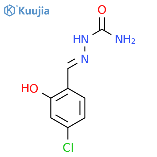 2-[(4-Chloro-6-oxocyclohexa-2,4-dien-1-ylidene)methyl]hydrazine-1-carboxamide structure
