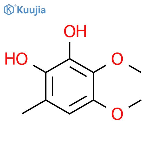 1,2-Benzenediol, 3,4-dimethoxy-6-methyl- structure
