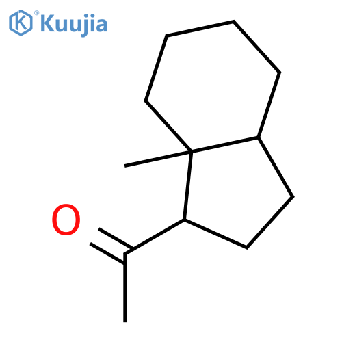 Ethanone, 1-(octahydro-7a-methyl-1H-inden-1-yl)- structure
