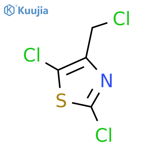 Thiazole, 2,5-dichloro-4-(chloromethyl)- structure