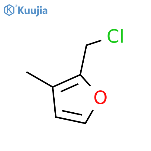 2-(chloromethyl)-3-methylfuran structure