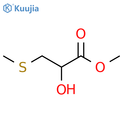 methyl 2-hydroxy-3-(methylsulfanyl)propanoate structure
